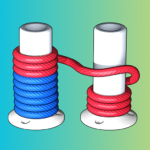 Rope Color Sort 3D