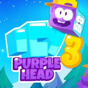 Icy Purple Head 3